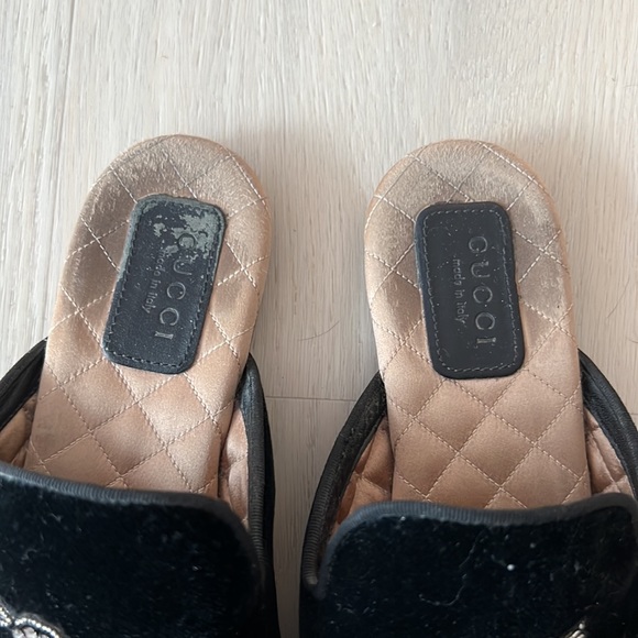 Authentic Gucci Lawrence Snake Slides - Picture 2 of 6